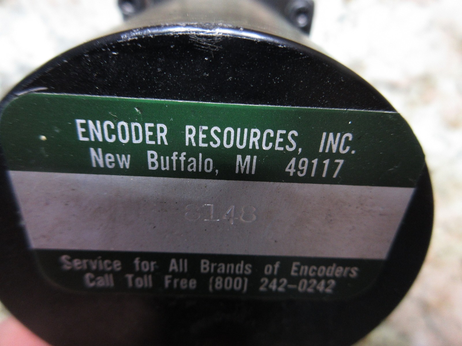 ENCODER RESOURCES INC WASINO LG-71 CNC LATHE SPINDLE ENCODER 8148
