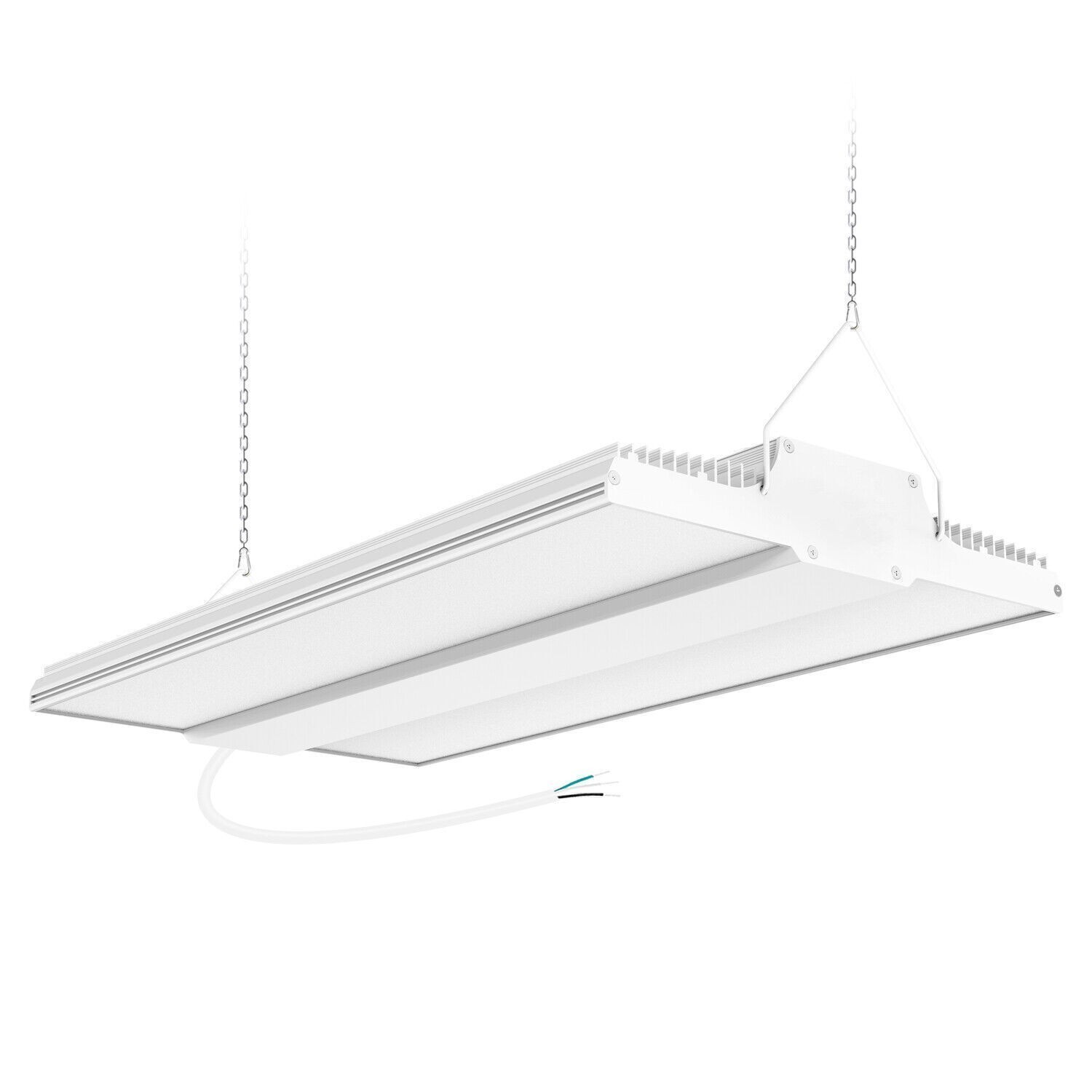 300W LED Linear High Bay Light 45,000LM Commercial Shop Lighting 5000K Dimmable