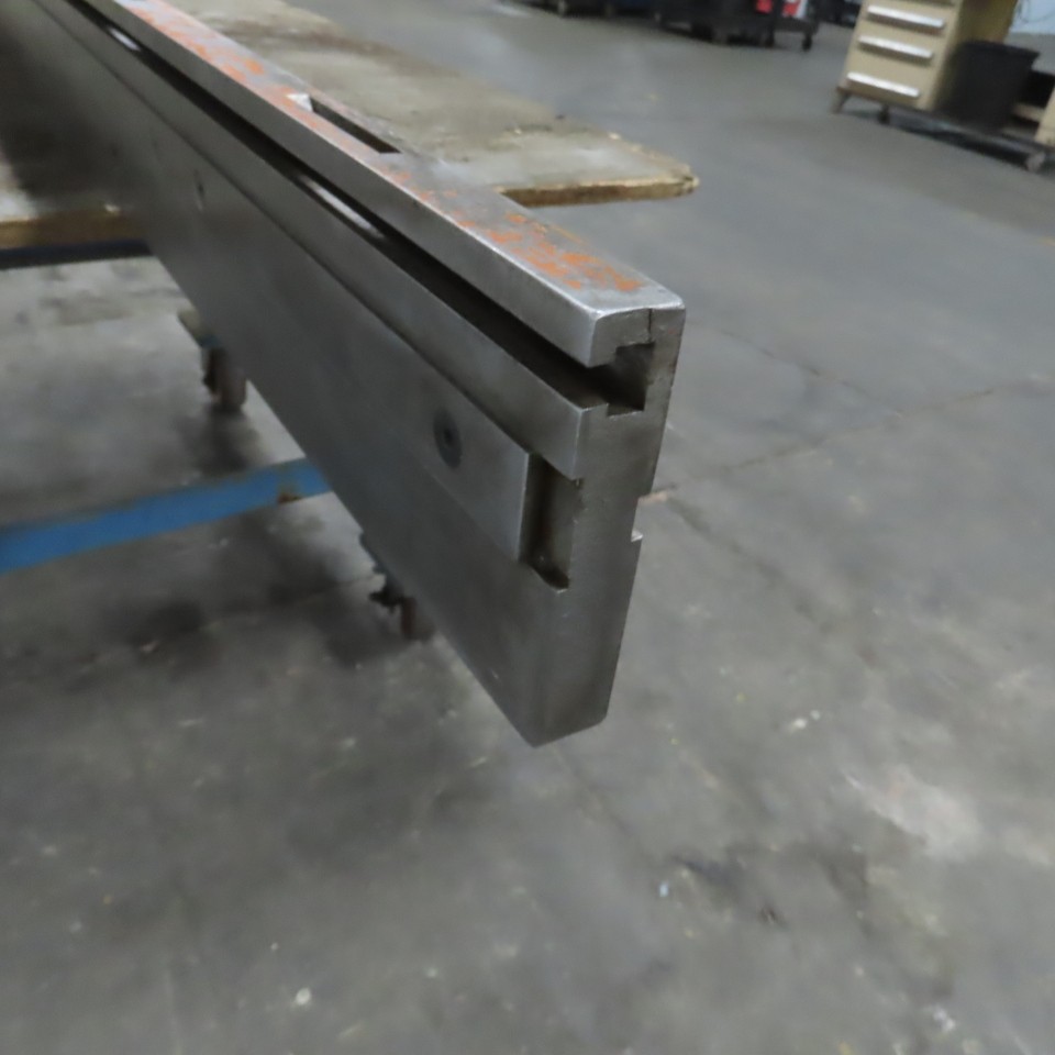 Press Brake Lower Die Holder 84-3/8″ L x 5″ W 5/8″ T-Slot