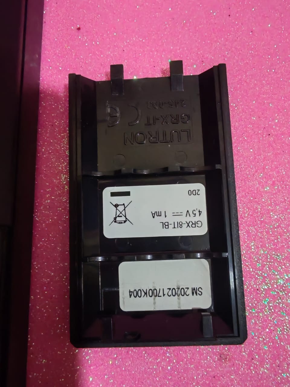 Lutron GRX-8IT-BL Remote Control.