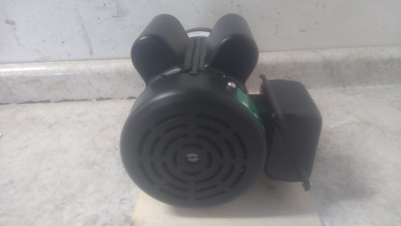 Dayton 32V134 1/2 HP 1750 Max RPM 115/230VAC 32 In Shaft L Open Drum Mixer