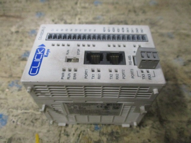 AutomationDirect C0-02DR-D CLICK Koyo Analog CPU Module 24VDC 4IN 4OUT *Tested*
