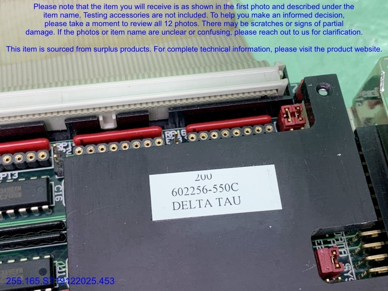 DELTA TAU 602256-550C 602191-104 DSP563XX 603605-106 SE-KRT02088 as photos, DHL.