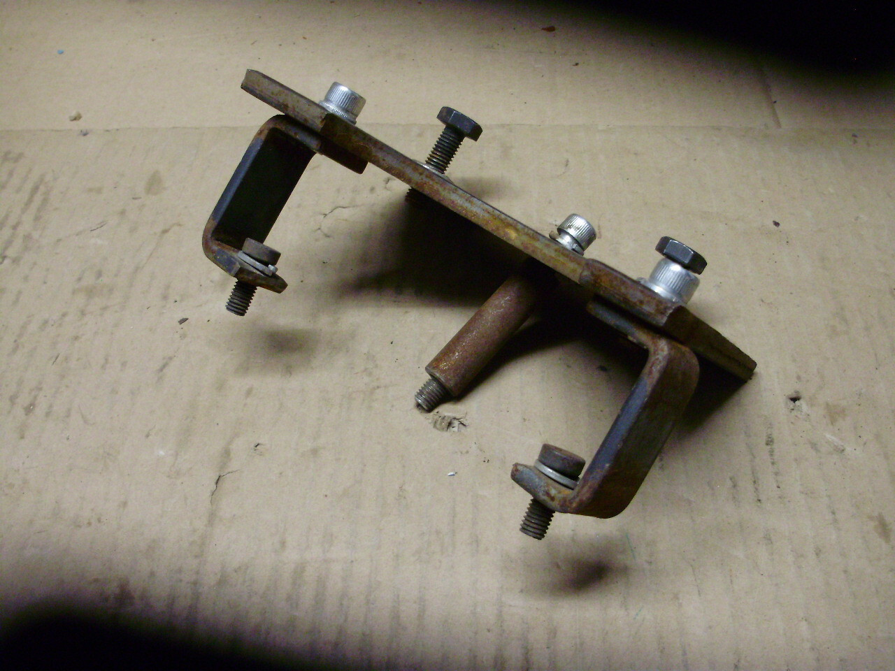 Bracket, FT Face Frame Mounting Flange Adaptor, Fits Hanning Electric Motor