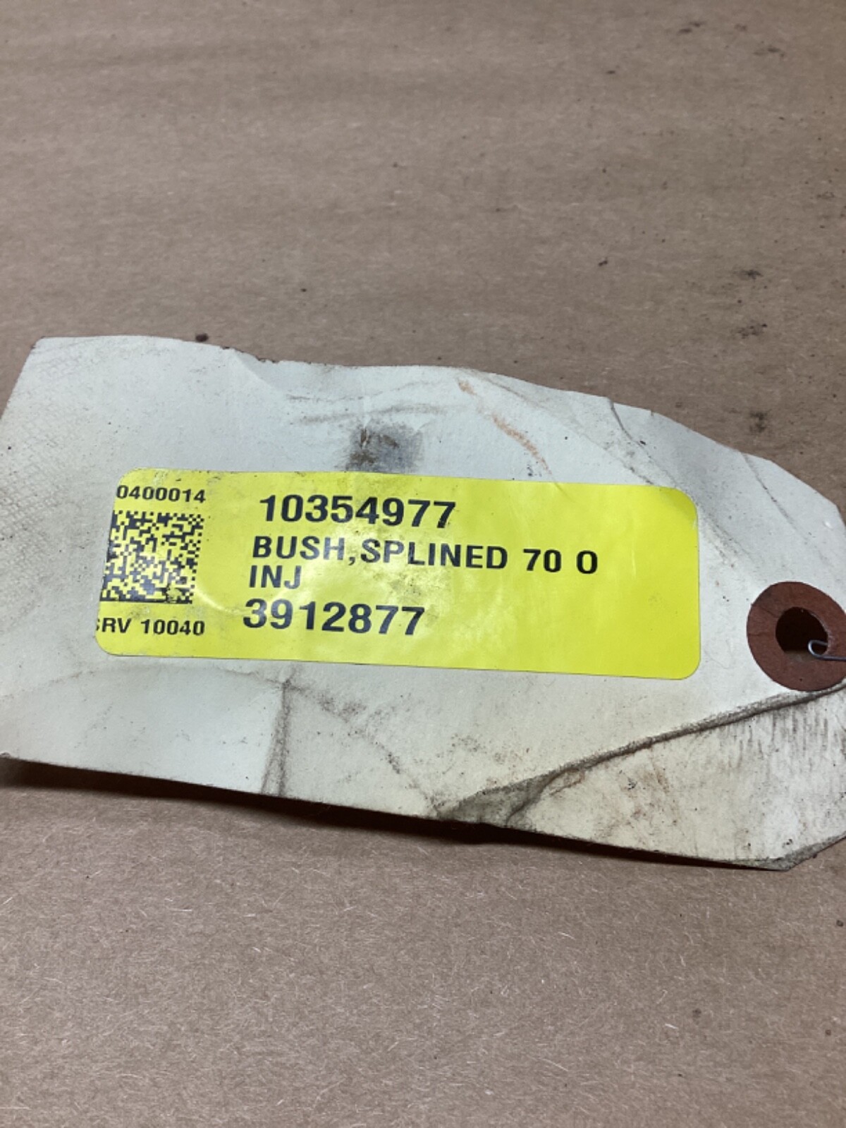 Van Dorn Splined bushing 70 O INJ 10354977 #117G71PR7