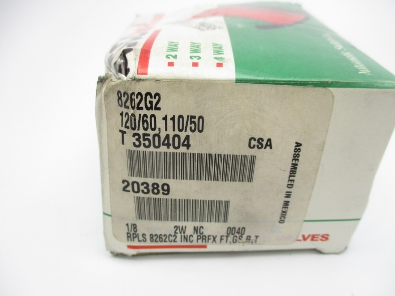 ASCO 8262G2 110/120V 140-180PSI 1/8″ NSMP