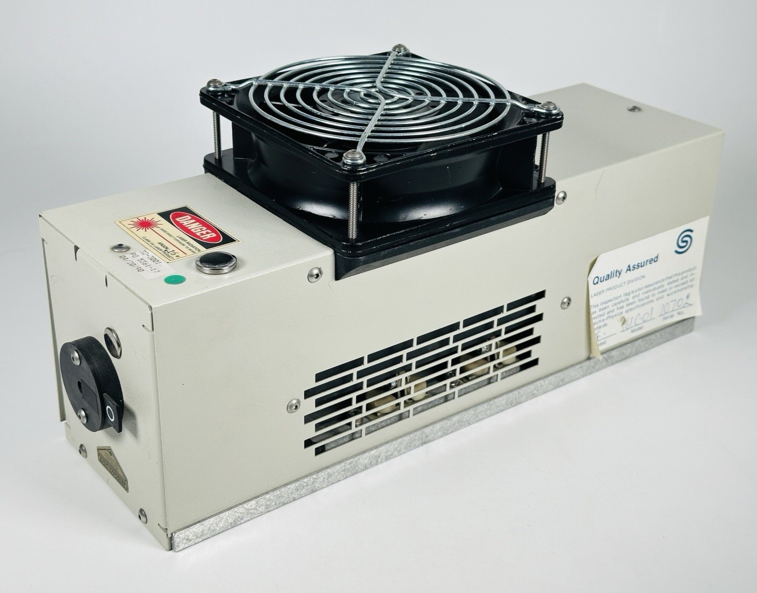 Spectra Physics 161C-01 Argon-Ion Laser Head Read Description