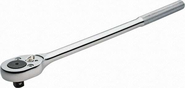 Proto J5450 Ratchet: 1/2″ Drive, Pear Head 16″ OAL, 24 Gear Teeth