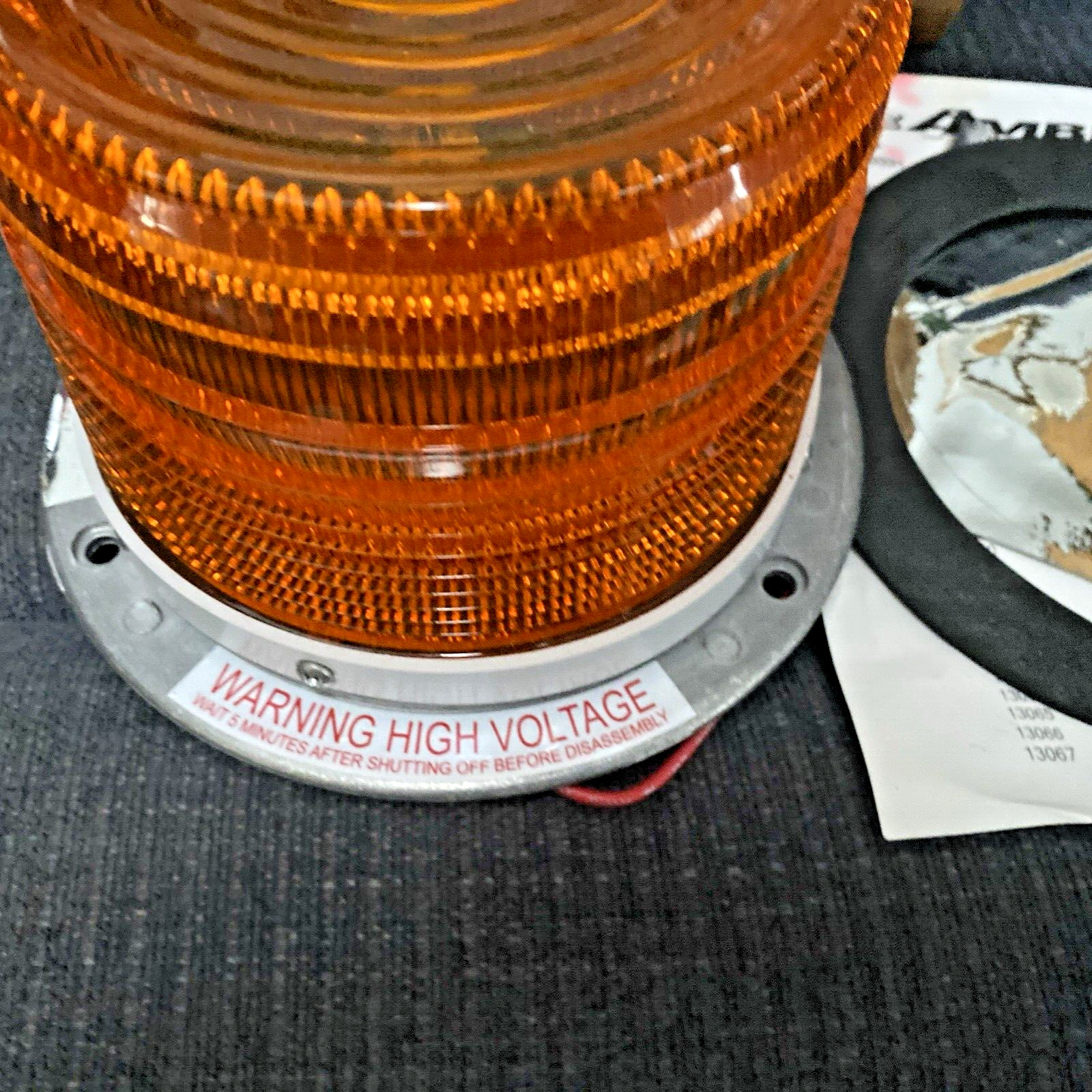 PSE AMBER L9200ASH FIRE FLASH II NEW