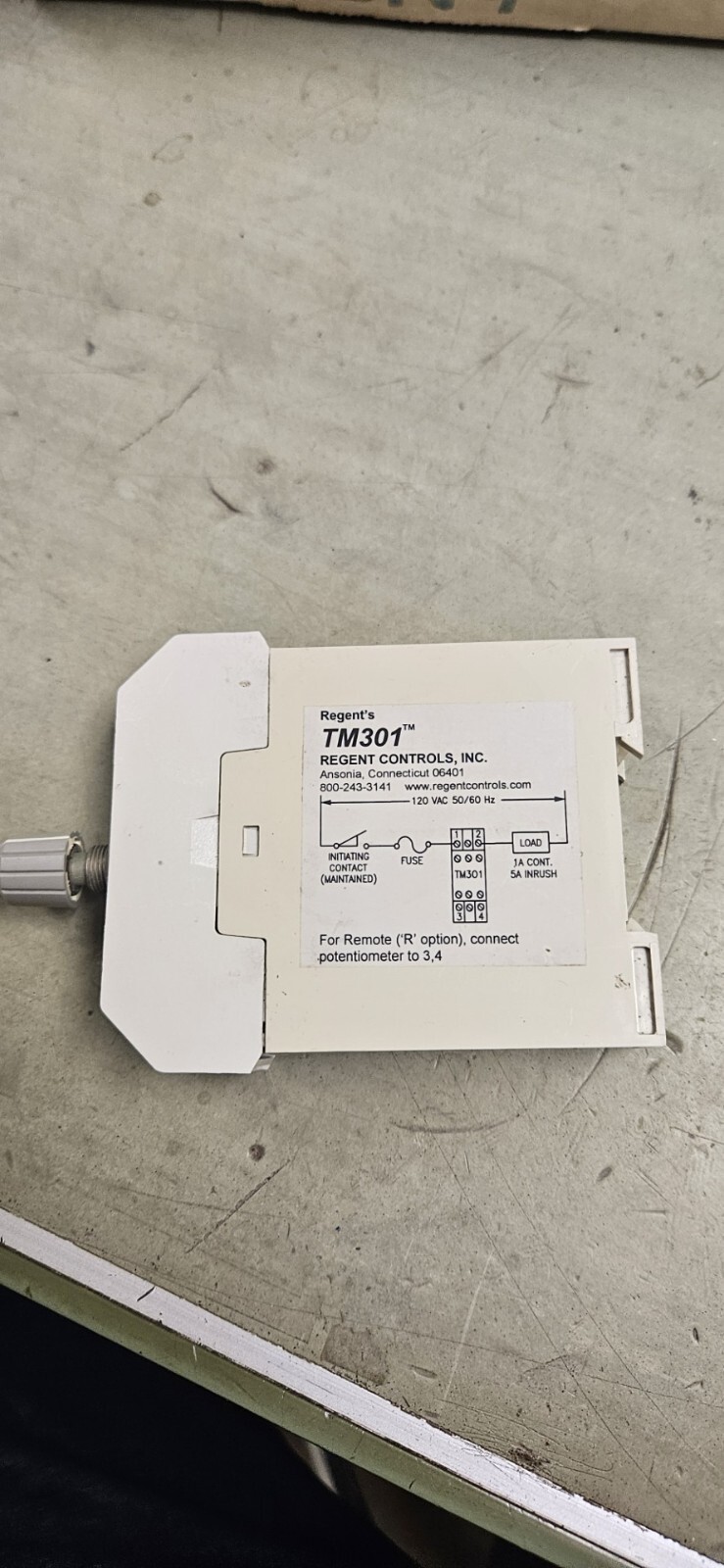 REGENT CONTROLS TM301D50S (USED)