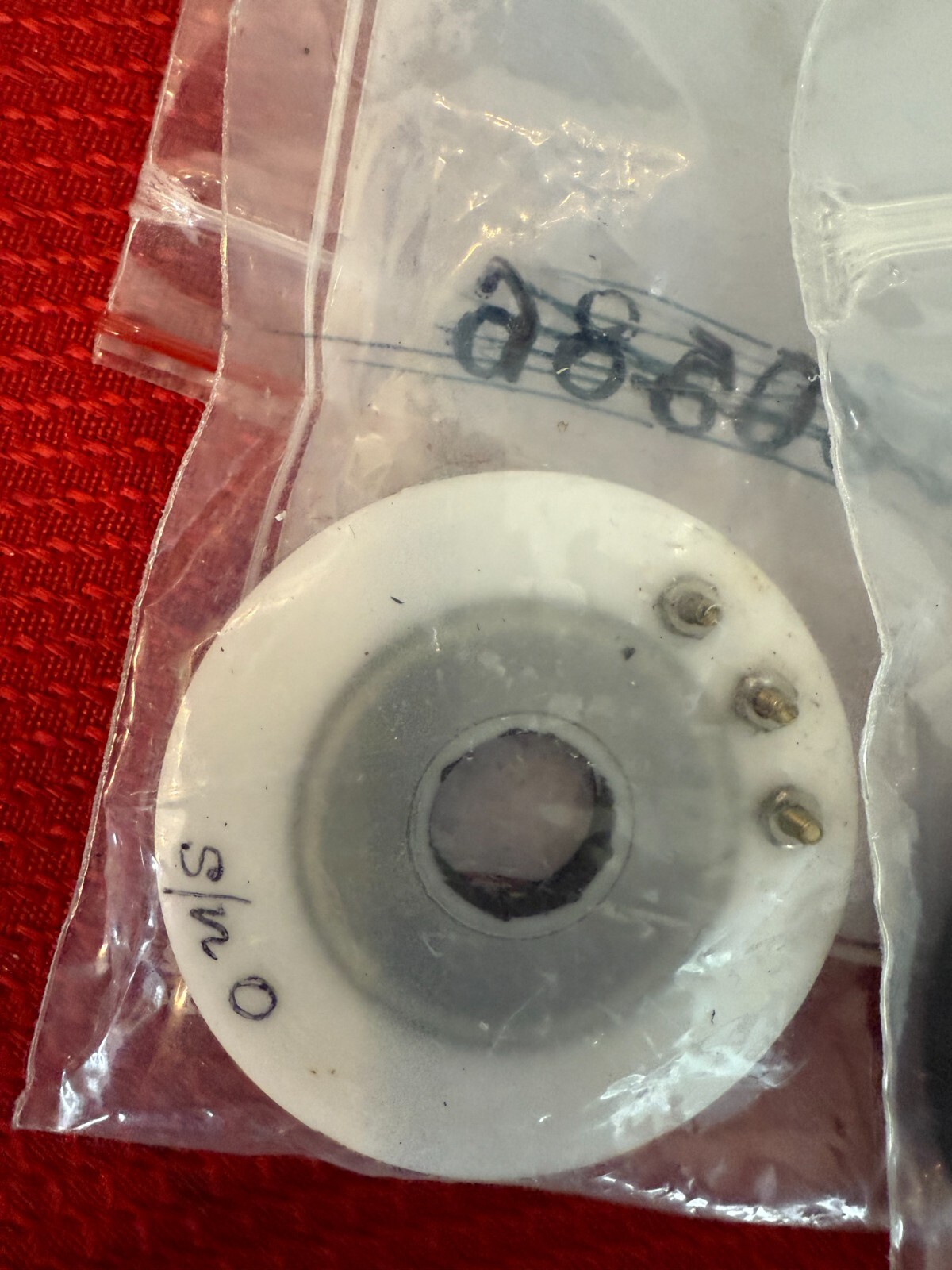 Photovolt Base Connector X Y Part Microscope Colorimeter 3 Prong # 2657012 +