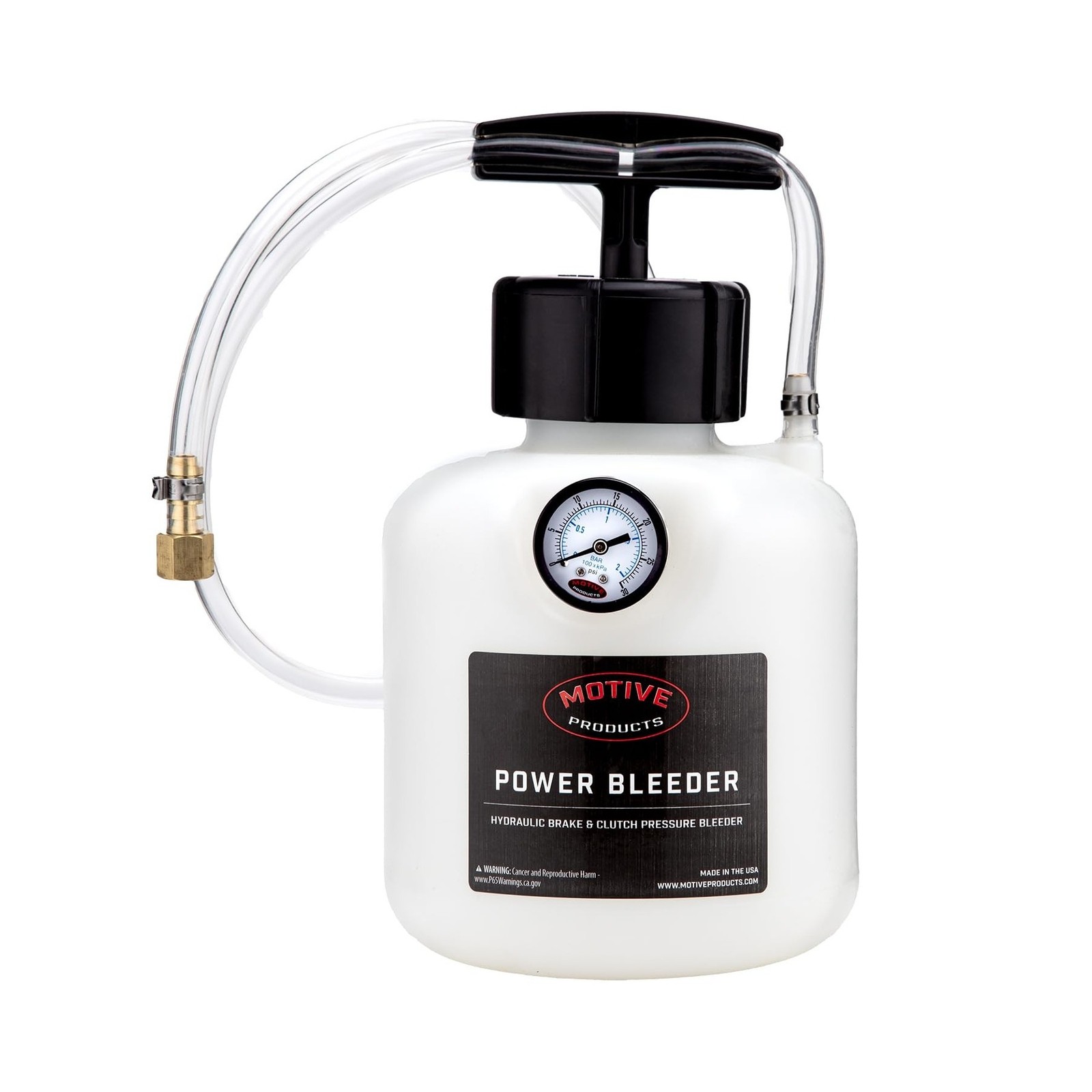 Motive Products 0109 Black Label European Power Bleeder 2-Quart Tank with Hos…
