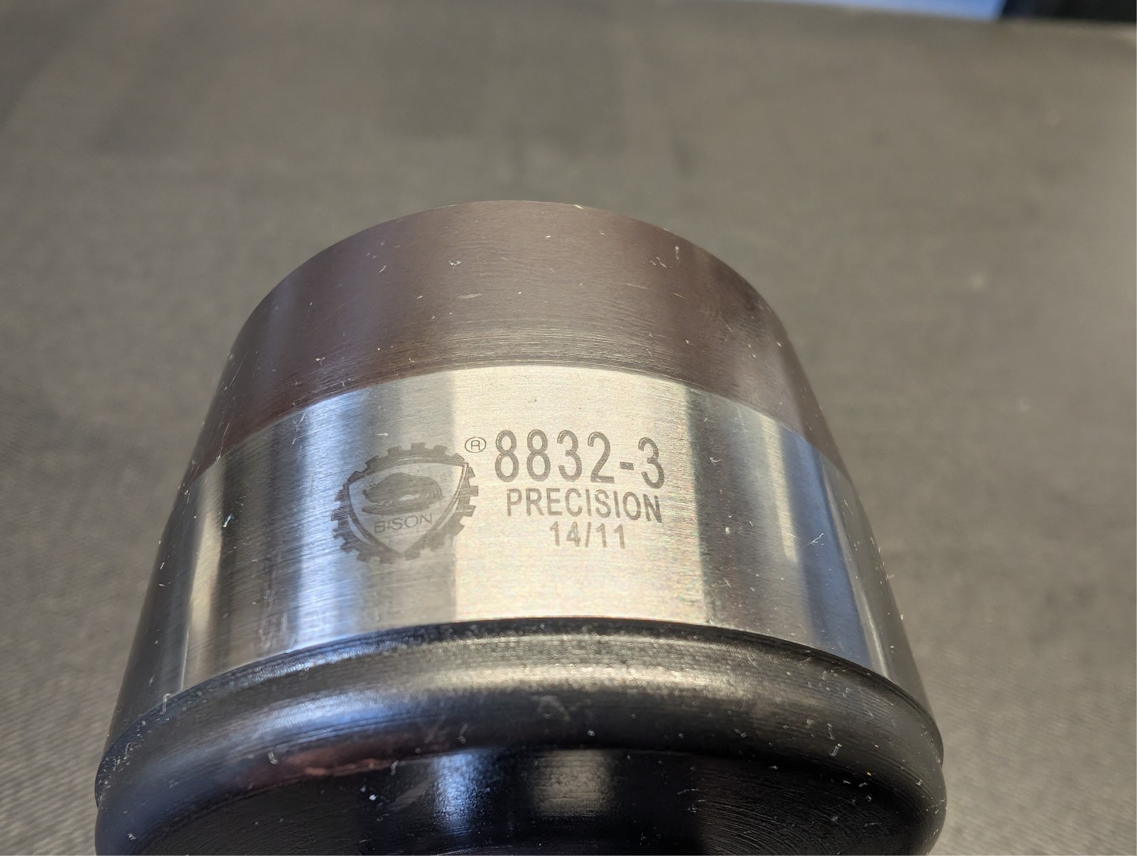 Bison 8832-3 Morse No. 3 Live Center With 60-Deg 5-570-203 Modified Blunt Insert