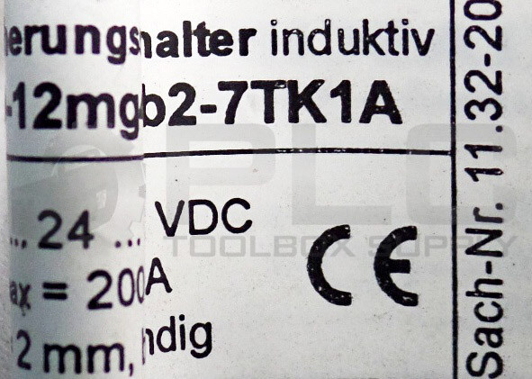 NEW KLASCHKA IAD-12MG45B2-7TK1A SENSOR