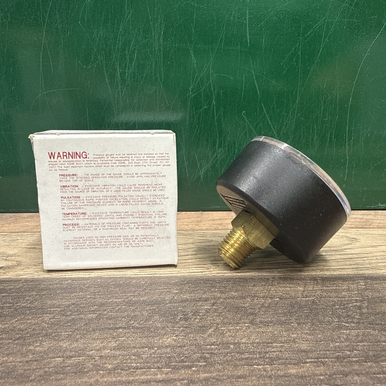 Ashcroft 20W1005PH 02B 30# Pressure Gauge 20W1005PH02B30