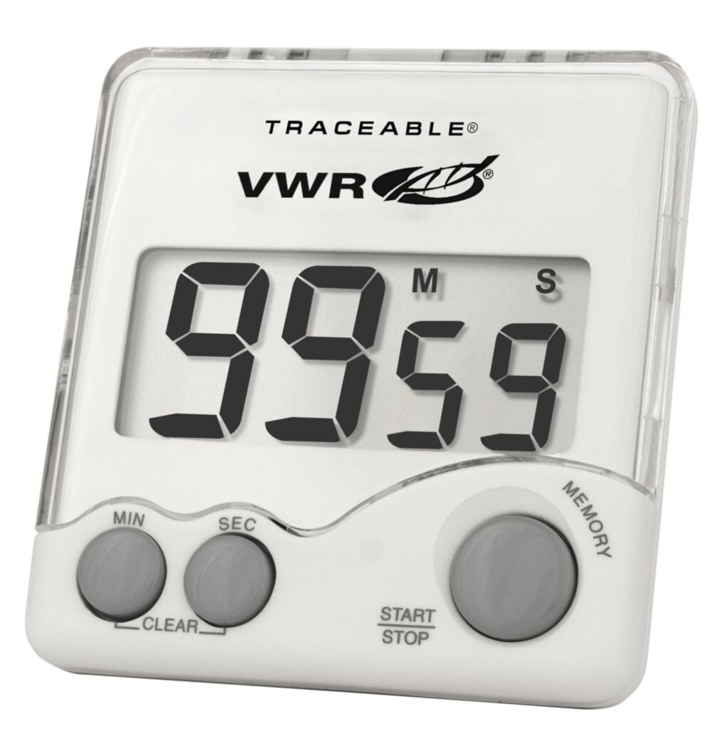 VWR 609-0185 Traceable 5128 Digital Timer, One Channel – New – Open box