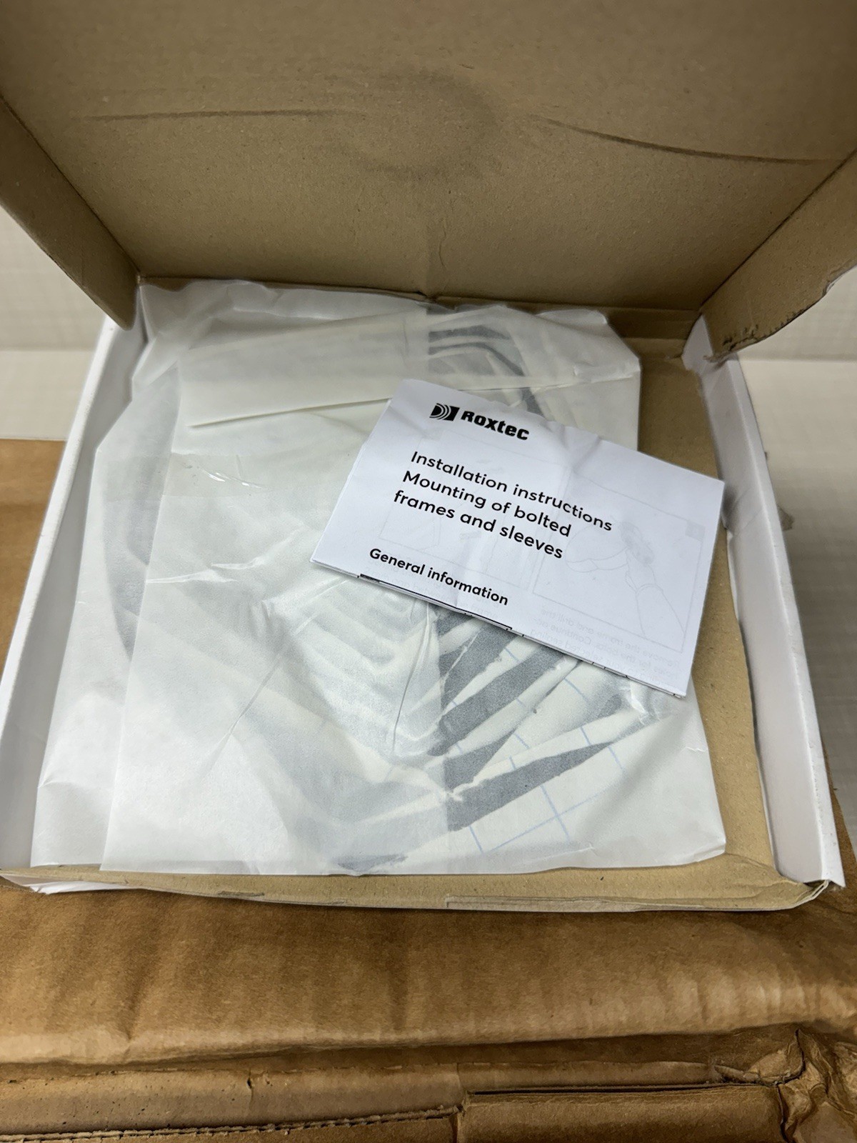 ROXTEC GH 6X3 AISI316 PI KIT S1600657A PIPE/CABLE SEALING KIT, NEW-OPEN BOX