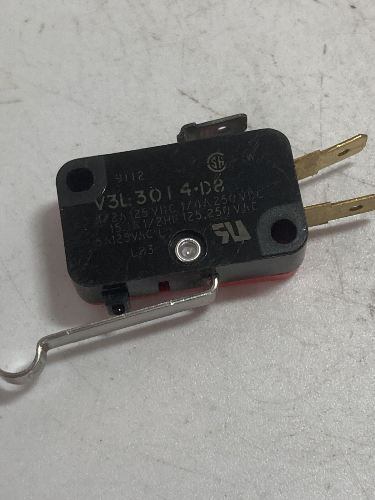 HONEYWELL V3L-3014-D8 MICROSWITCH SNAP ACTION NNB