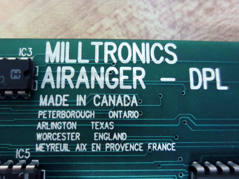 Milltronics 10E250 Airanger-DPL Board A ML5101594 PCB Rev.3 10E250-3