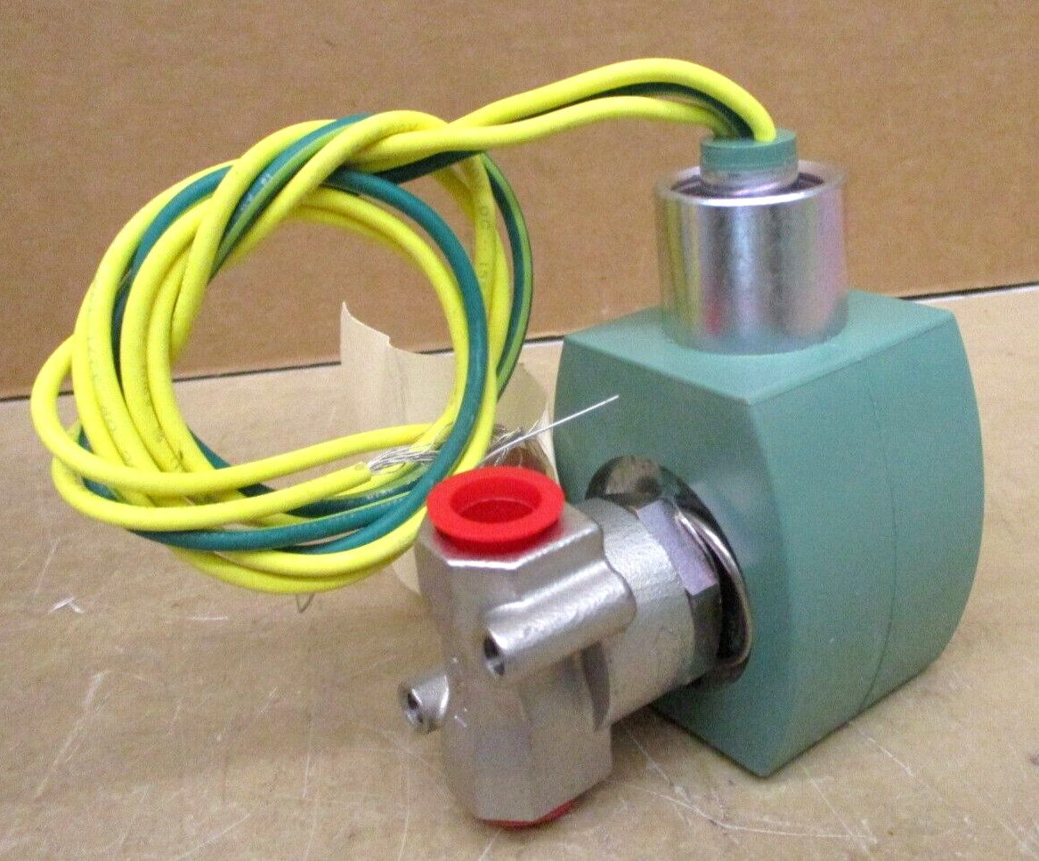 ASCO Red-Hat Valve 8262H182E 24 DC 290 PSI 1/4 Pipe 11.6 Watts 48755LIN