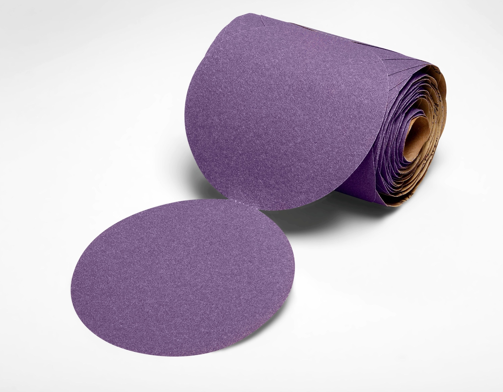 3M Cubitron II Stikit Paper Disc Roll 732U, 120+ C-weight, 5 in x N (Case of 4)