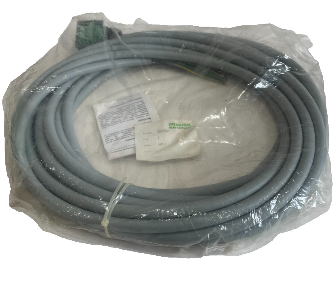 NEW MURR ELEKTRONIK 4027037 CONNECTABLE DISTRIBUTION SYSTEM CABLE