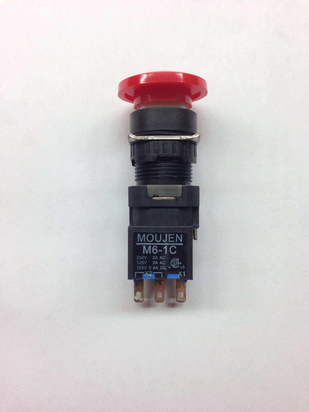 M6E-AAS1-R, Moujen, Push Button