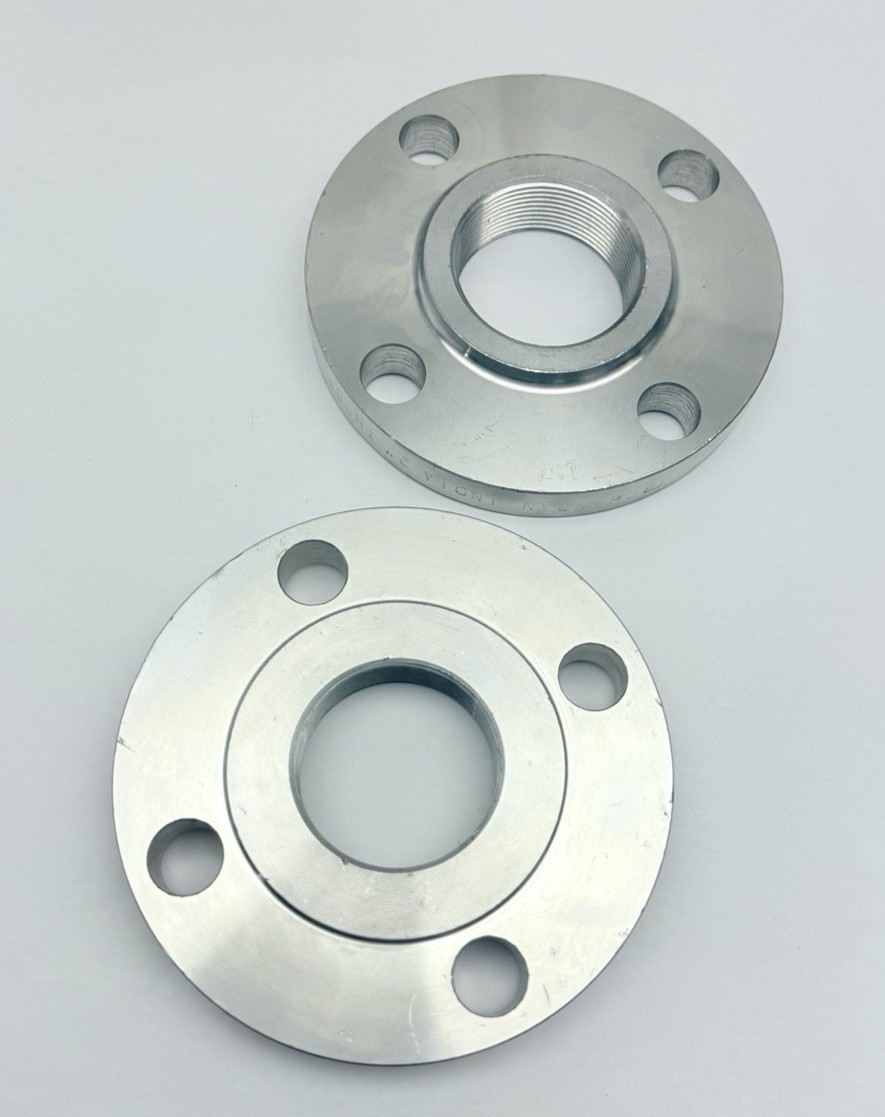 Lot Of 2, Chandan Flange 2” THDRF, 150 STD, B16.5 F304/304L, SA/A182