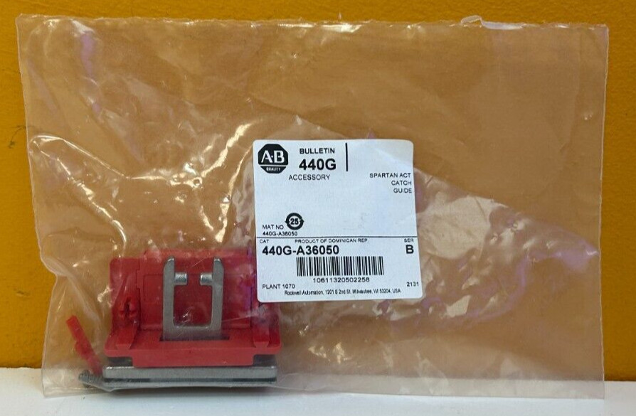 Allen Bradley(AB) 440G-A36050 Replacement Spartan Actuator + Catch + Guide. New!