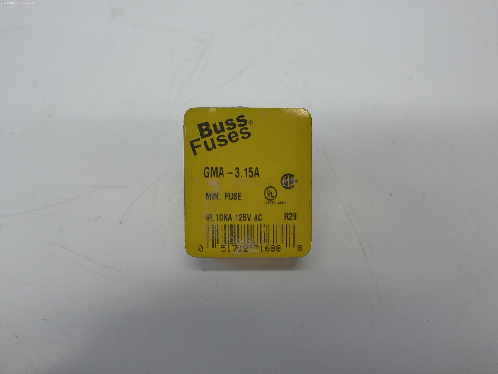 BUSSMANN GMA-3.15A FUSE PKG OF 4 NSMP