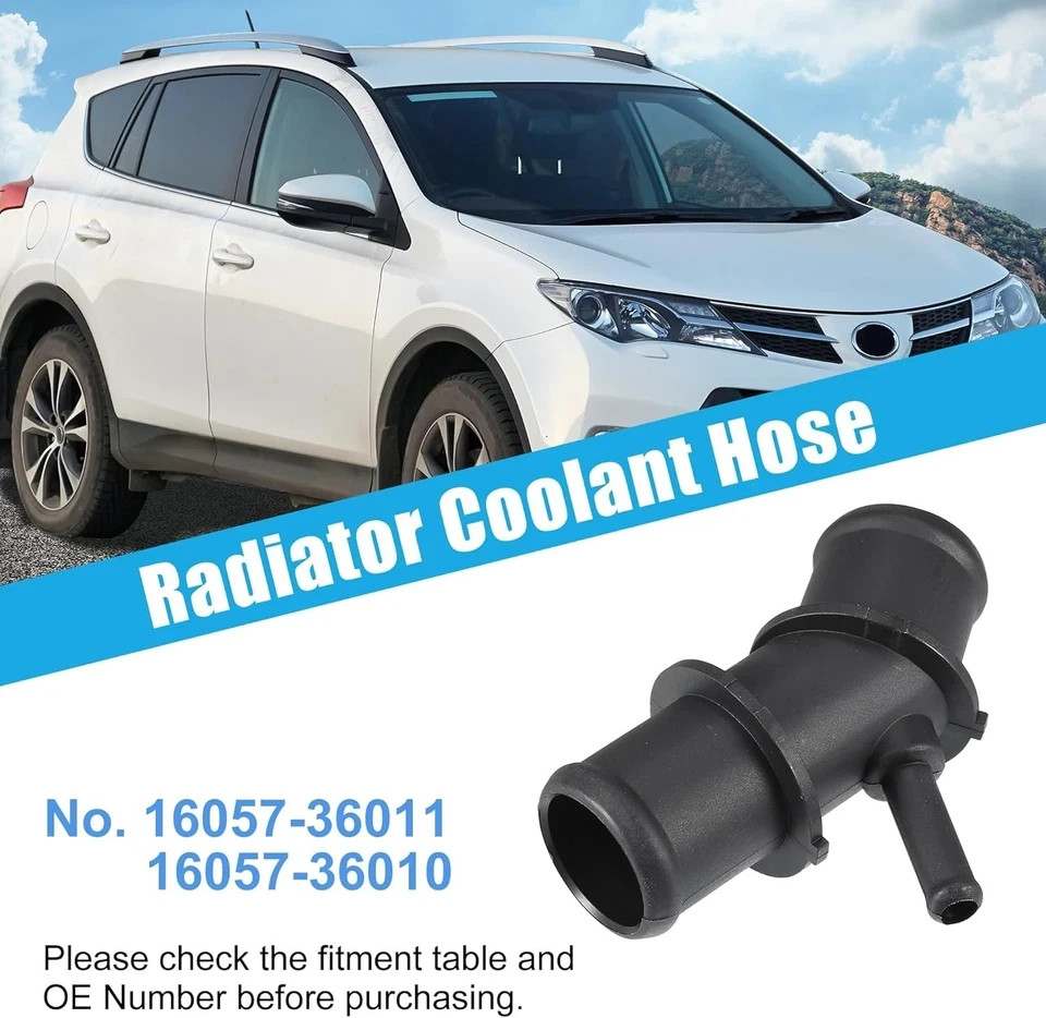 uxcell Radiator Coolant Hose for Toyota RAV4 2009-2012 2.5L L4-Gas Black