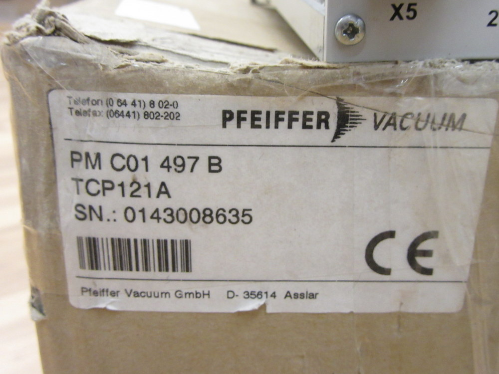 Pfeiffer Vacuum TCP-121 Vacuum Drive Unit TCP121