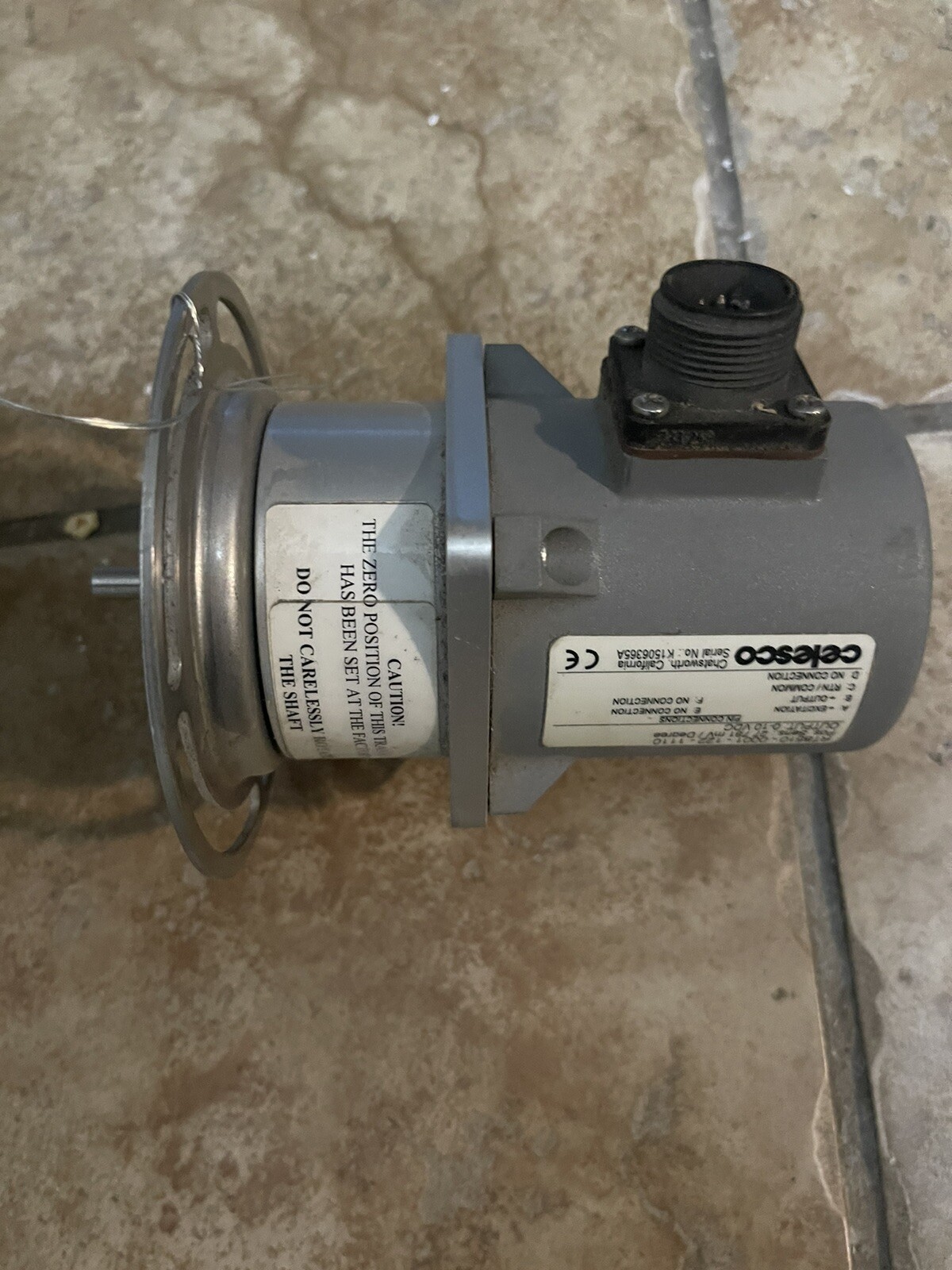 CELESCO ROTATIONAL POSITION TRANSDUCER, RT8510-0001-122-1110