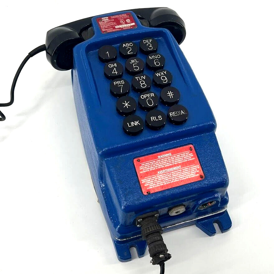 Crouse-Hinds ETW401 Explosion-Proof Wall-Mount Telephone w/ Handset – UNTESTED