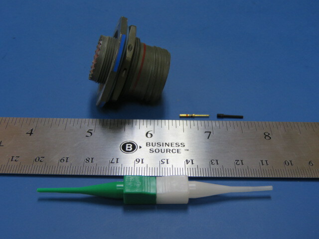 AMPHENOL D38999/24WD35PN Qty of 1 per Lot 37 Position Circular Connector Rece