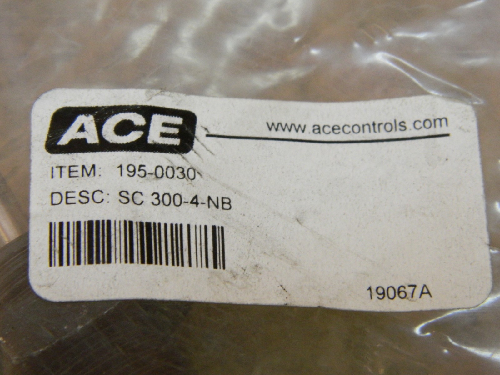PARKER / ACE SC300-4-NB Shock Absorber 3/4″ Stroke