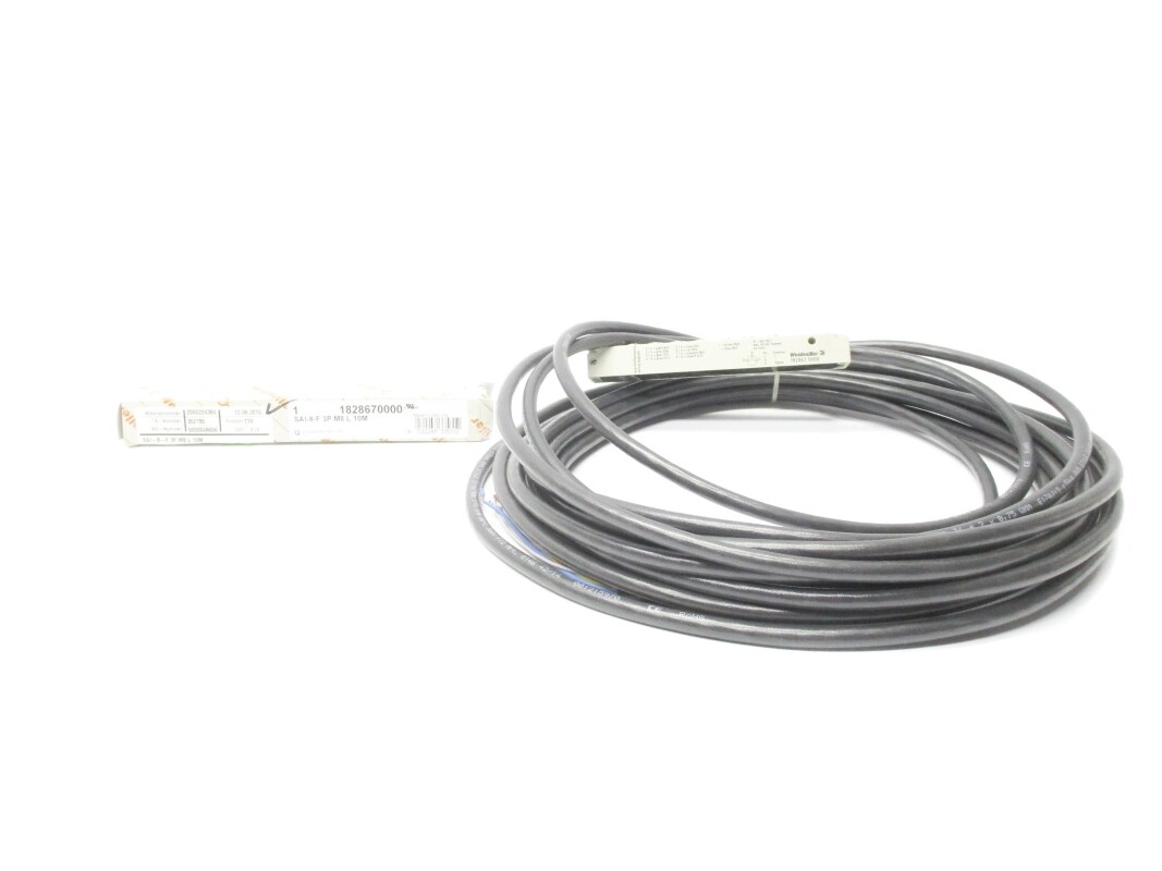 WEIDMULLER SAI-8-F3PM8L10M 1828670000 15-30VDC 6A NSMP
