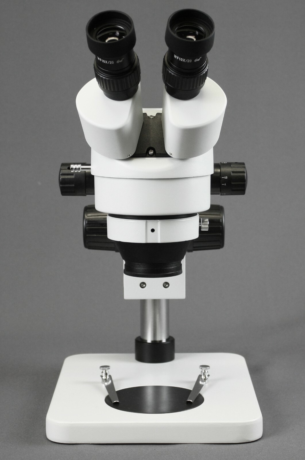 Parco Scientific 7X—45X Binocular Zoom Stereo Microscope,144-LED Ring Light