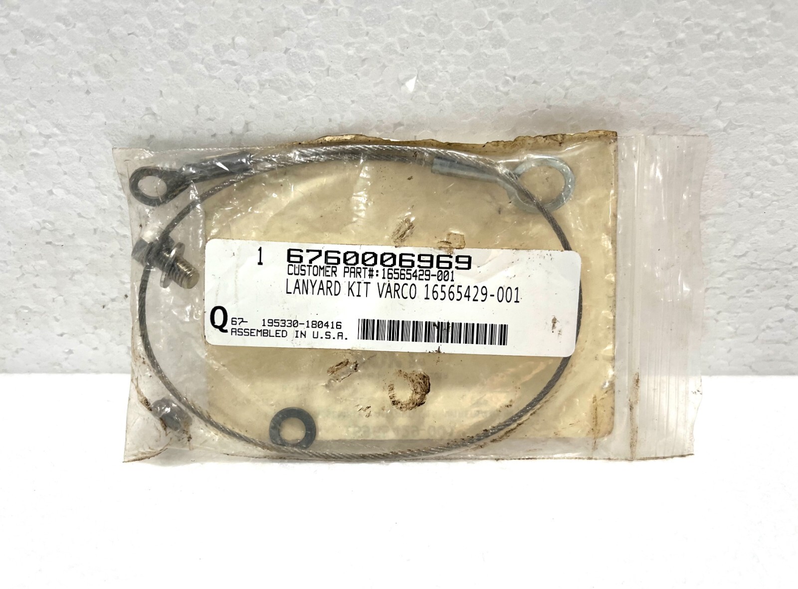Nov 16565429-001 Lanyard Kit