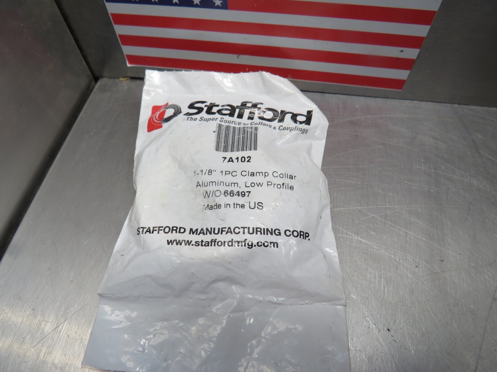 Stafford 7A102 1-1/8” Clamp Collar