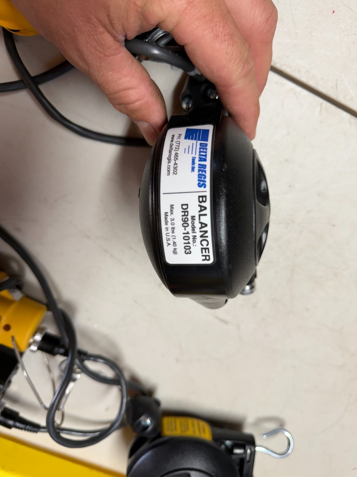 Atlas Copco EBL55 Electric Clutch Screwdriver w/ EBL Drive & Balancer DR90-10103