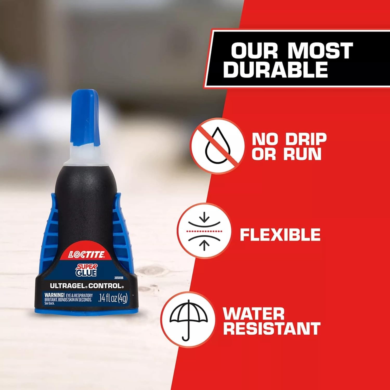 Loctite Super Glue Ultra Gel Control 6 Pack Durable No Drip Adhesive 1 oz