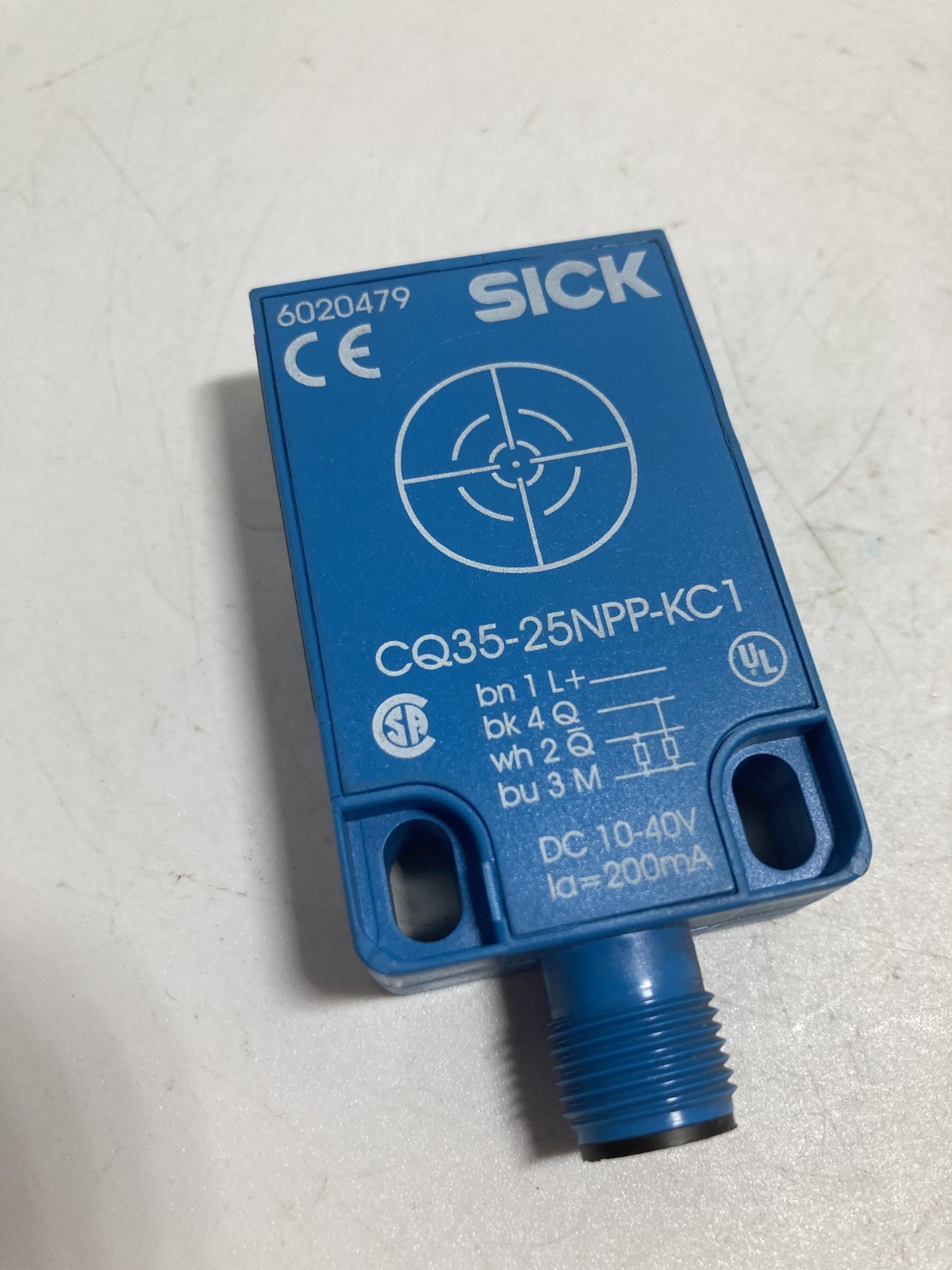 SICK CQ35-25NPP-KC1 PROXIMITY SENSOR 4-25MM SN 10-40V 200MA NNB
