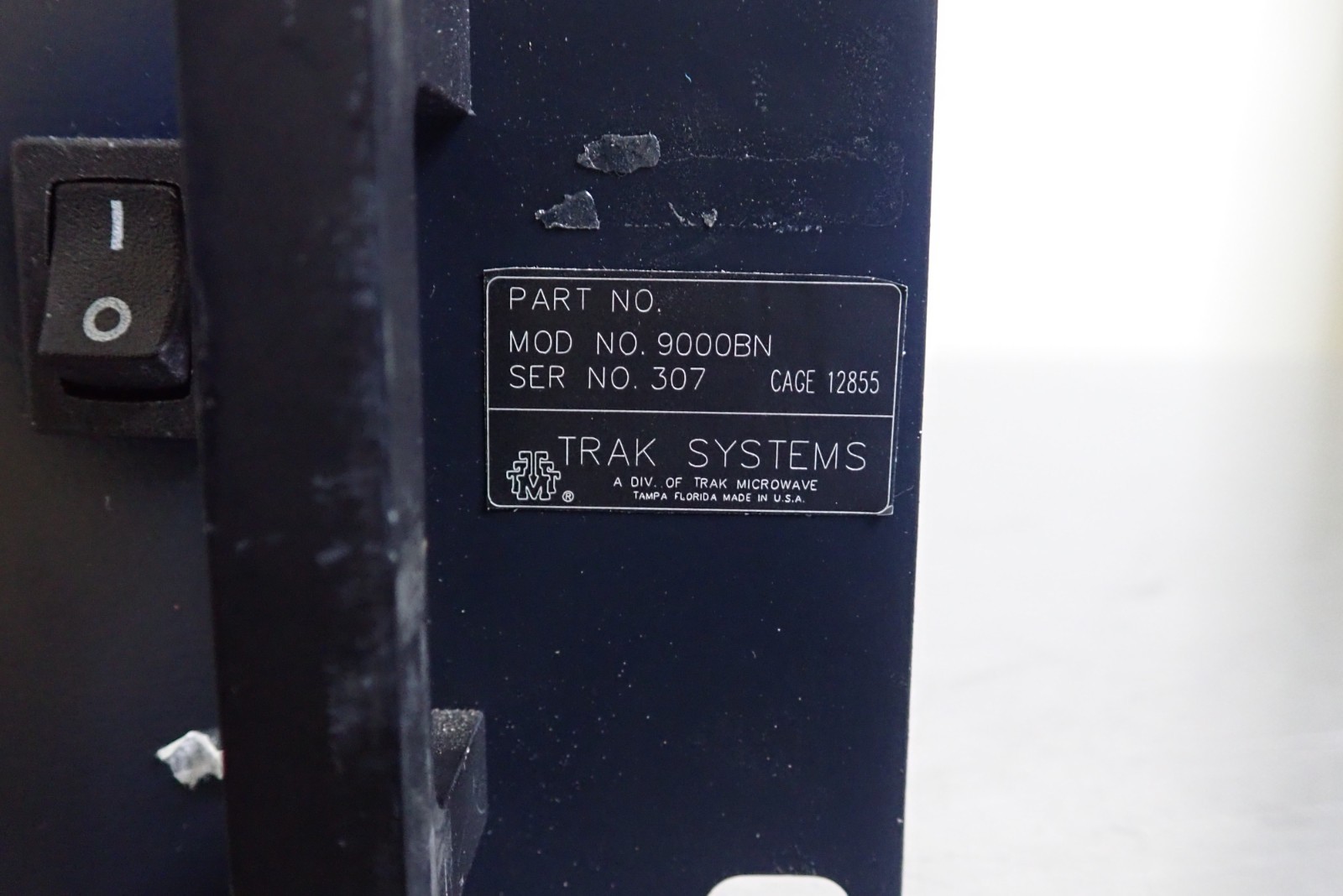 Trak Systems 9000B 9000BN Lockheed Martin 85-0004740-01 Timing Mainframe Chassis