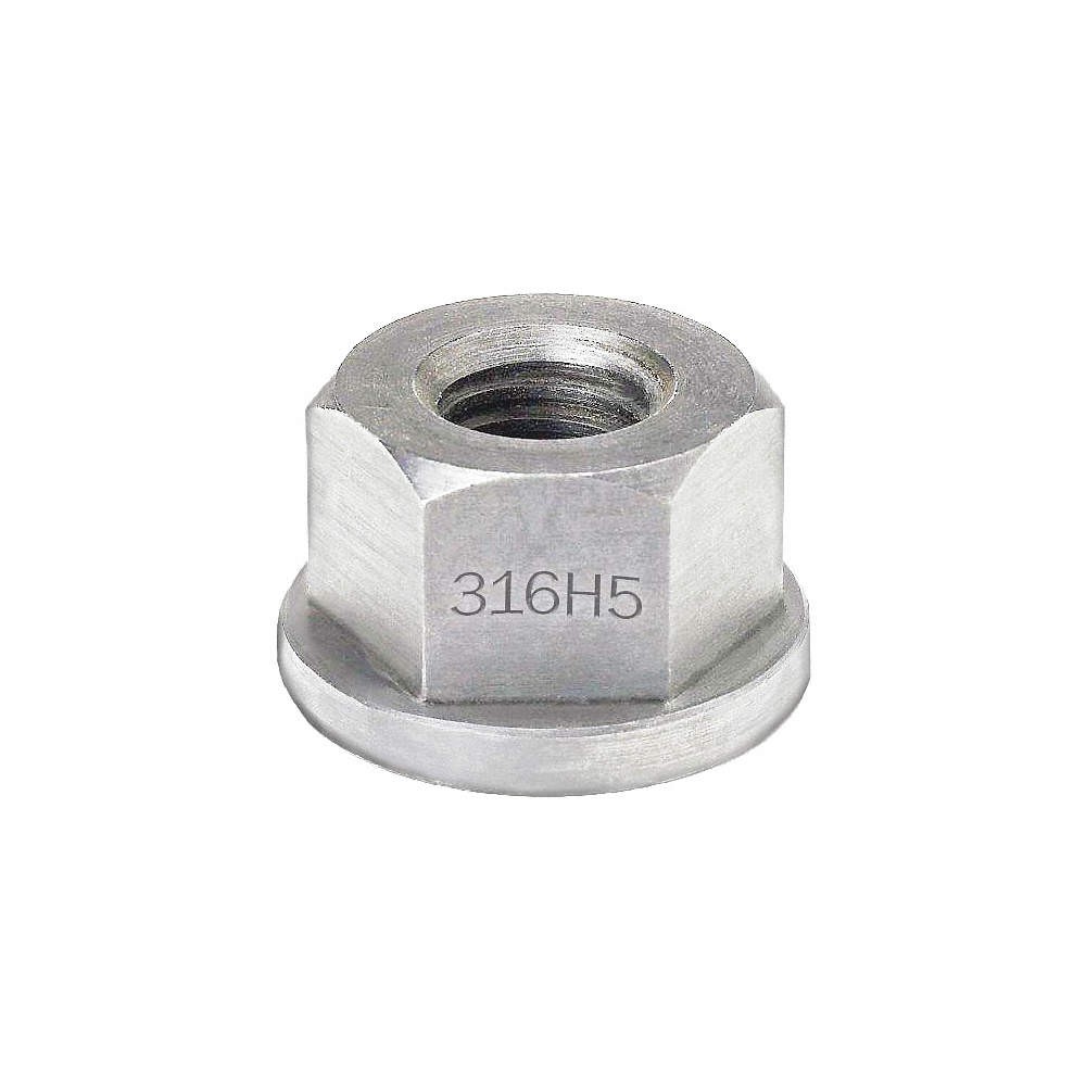 GRAINGER APPROVED NUT9311M8C FlngNt,316H5,SS,13×6.69mm,1PK 420N42