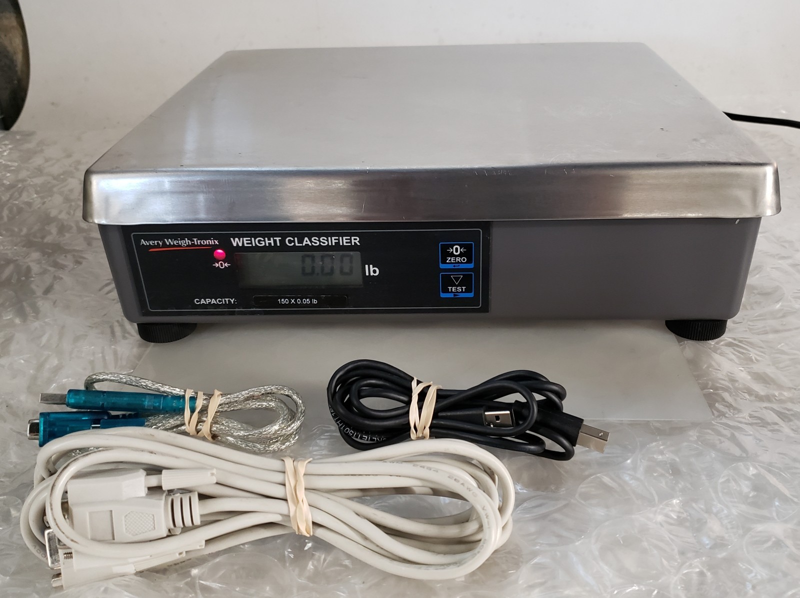Avery Weigh-Tronix 7820-70 Weight Classifier 150lbs w/ AC+RS232+USB 2.0+RStoUSB