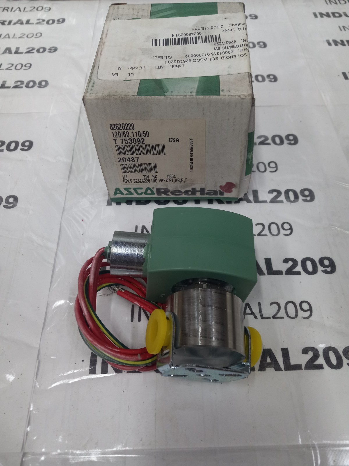 1/4” ASCO 8262G220