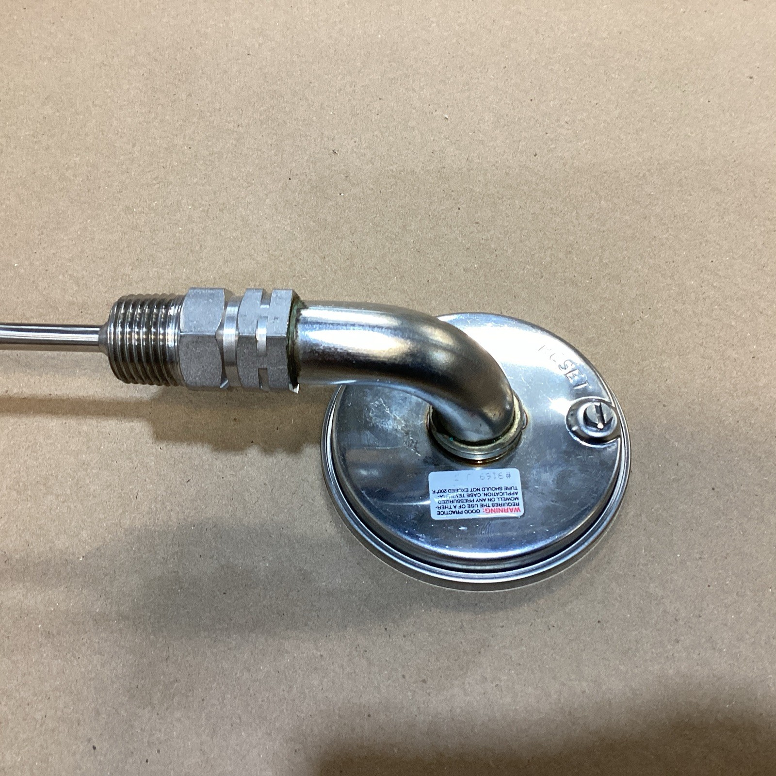 ASHCROFT 10PI-C TEMPERATURE GAUGE 0-100DEG C
