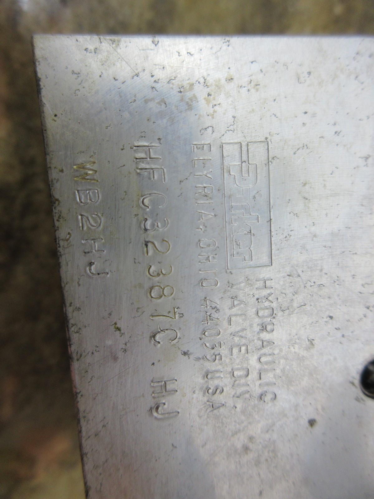 HITACHI SEIKI HT23J PARKER HYDRAULIC VALVE PR102K07X4414 HFC32387C HJ WB2HJ
