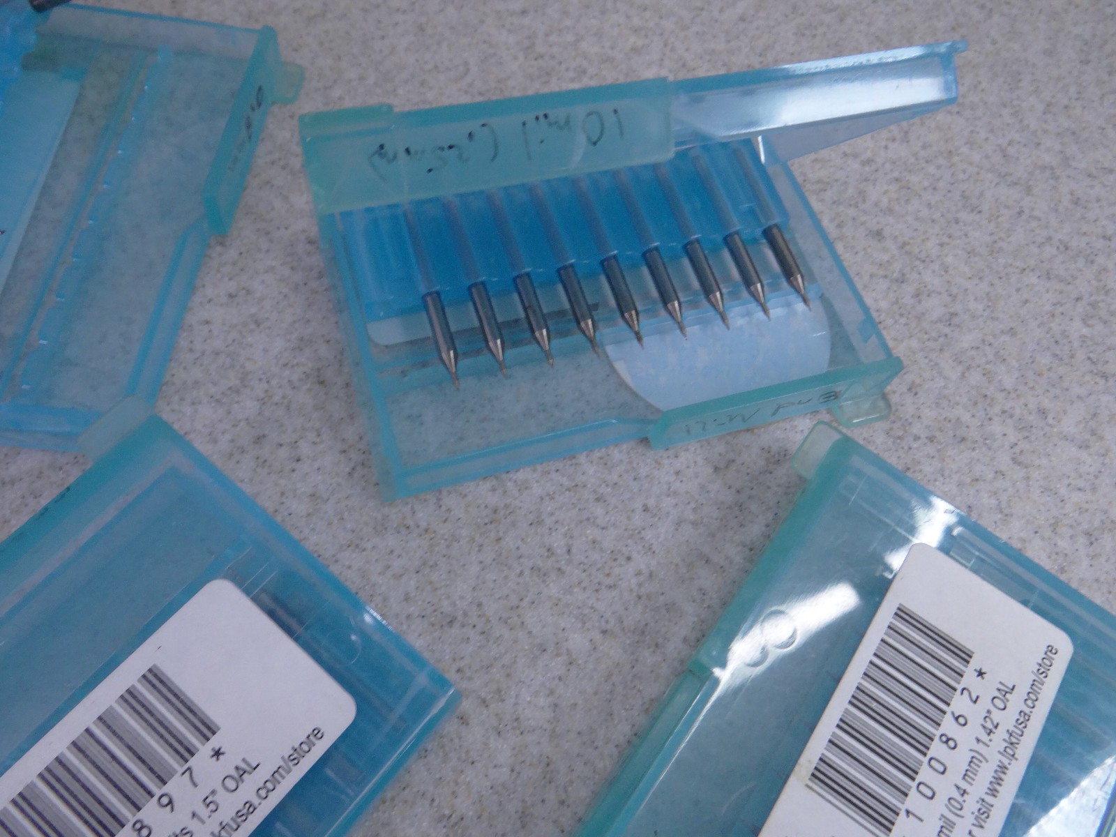 LPKF Laser & Electronics End Mills lot of 20 packs 100979 101016 101010 101007
